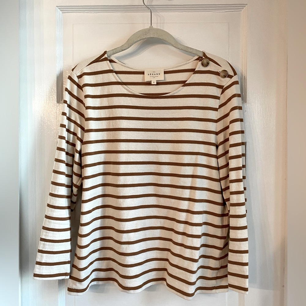 Sézane | Colette Marinier (Ecru & Camel)